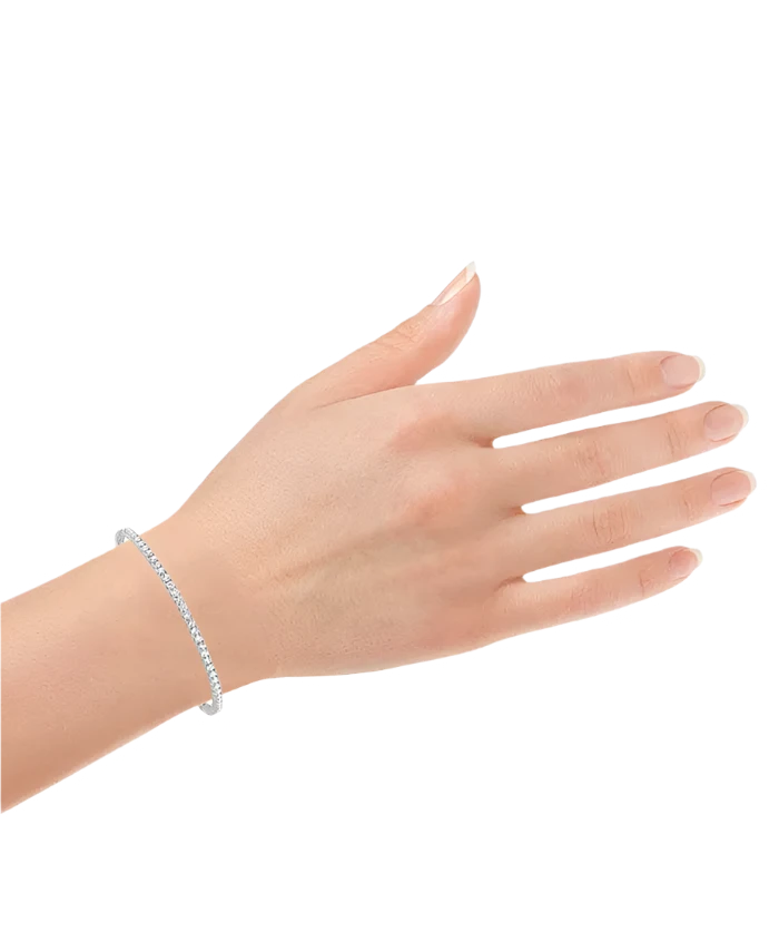 14kt Diamond Tennis Bracelet (3 ctw)