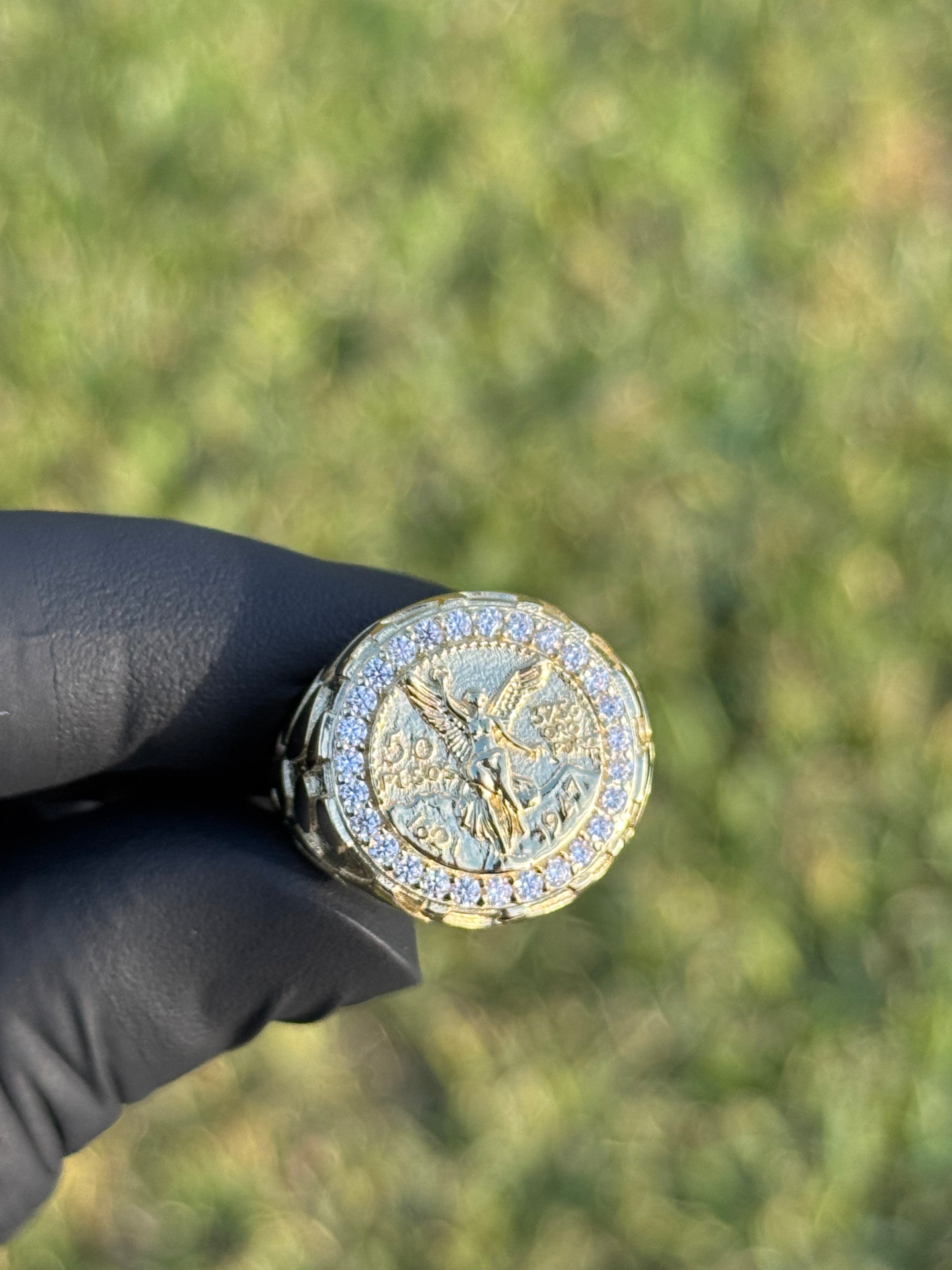 10k Round Centenario Ring