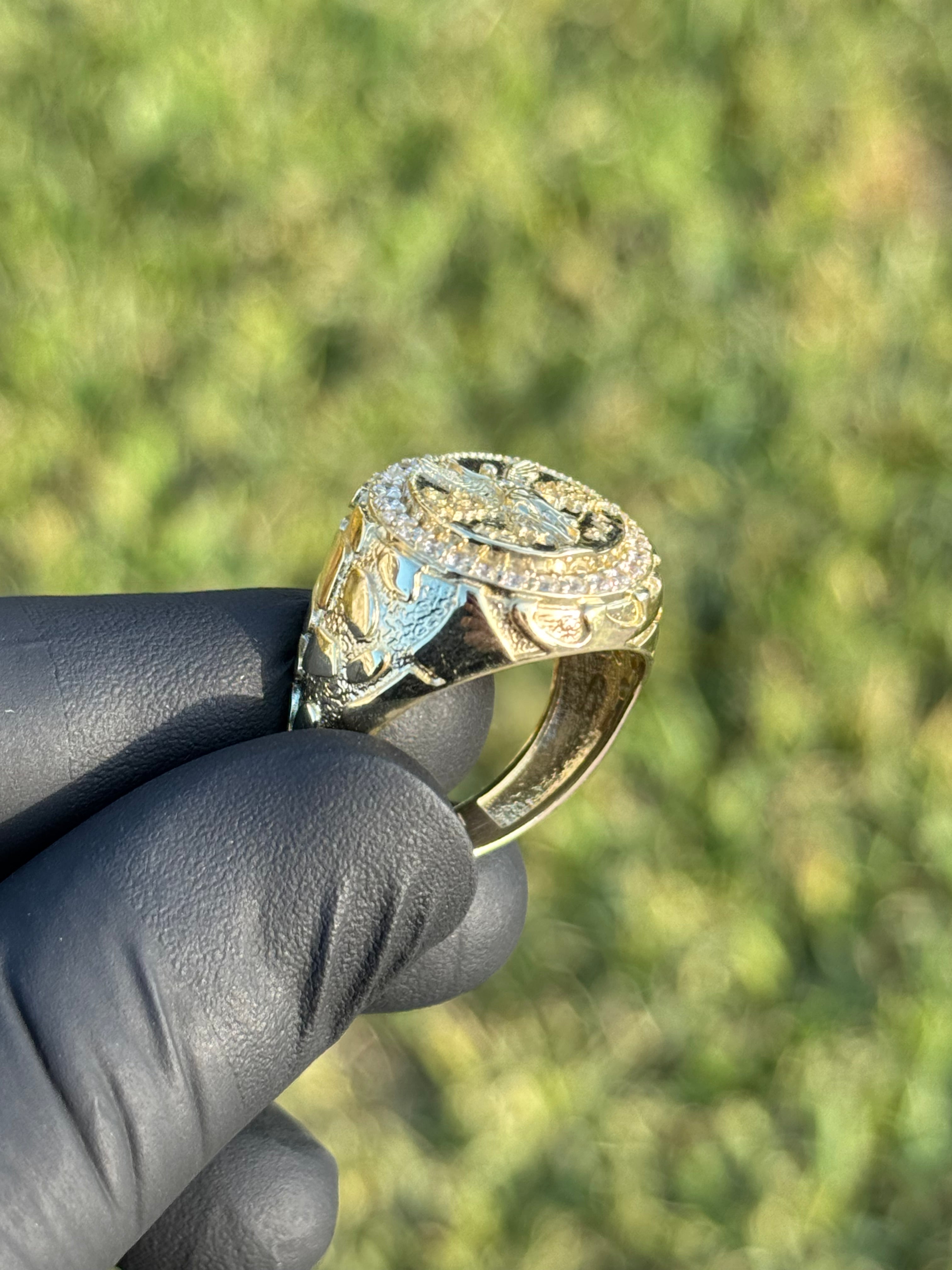 10k Round Centenario Ring