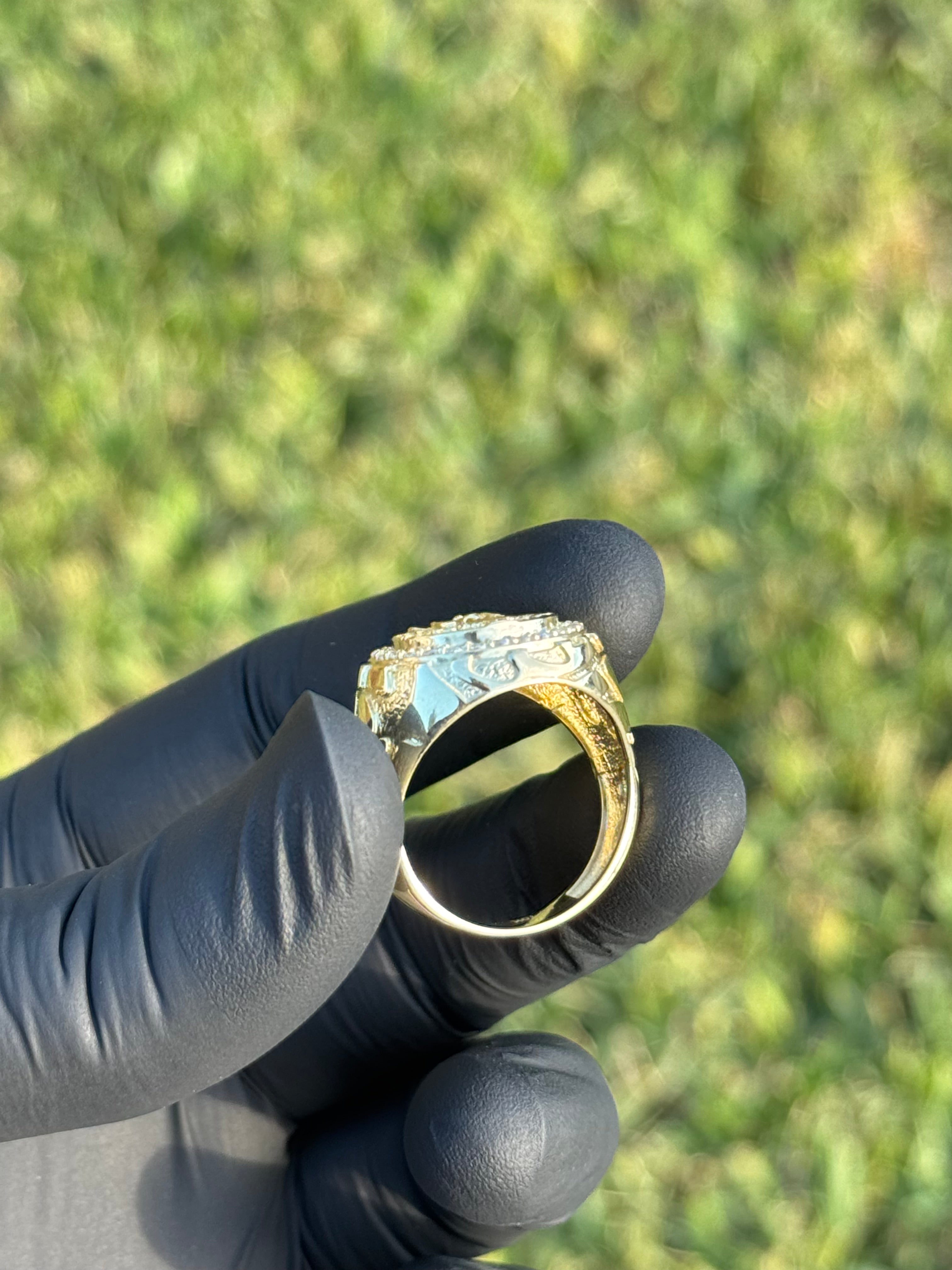 10k Round Centenario Ring