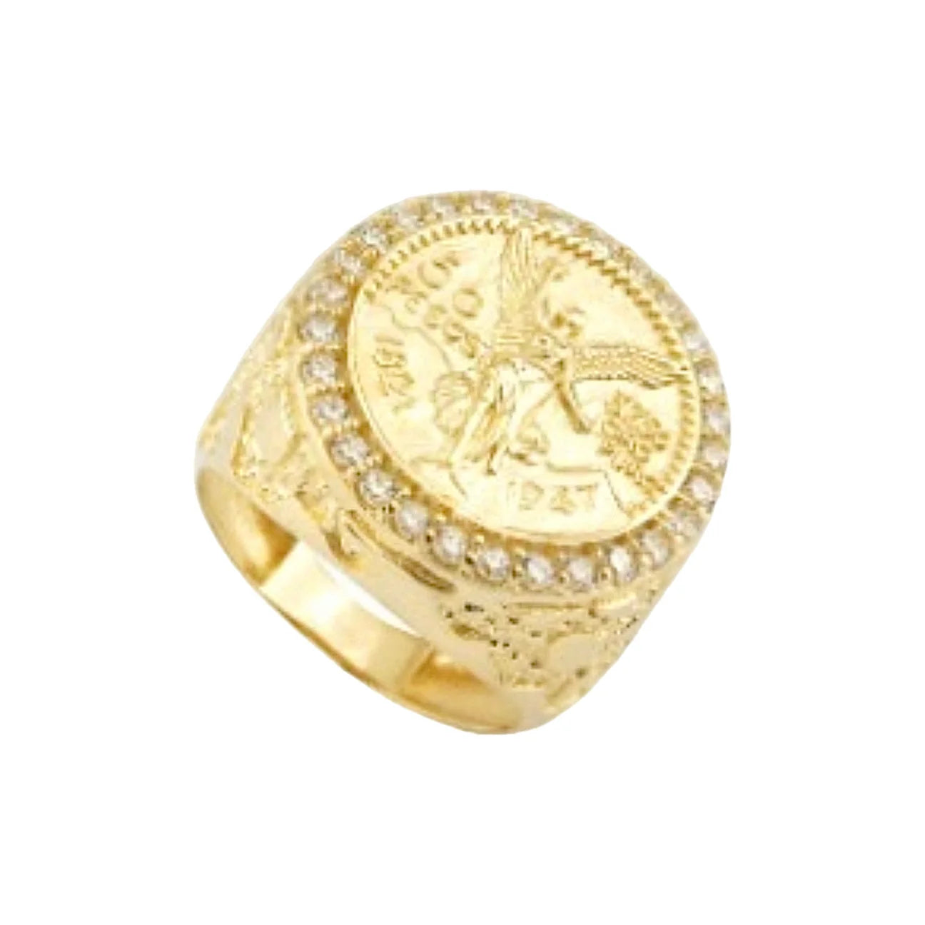 10k Round Centenario Ring