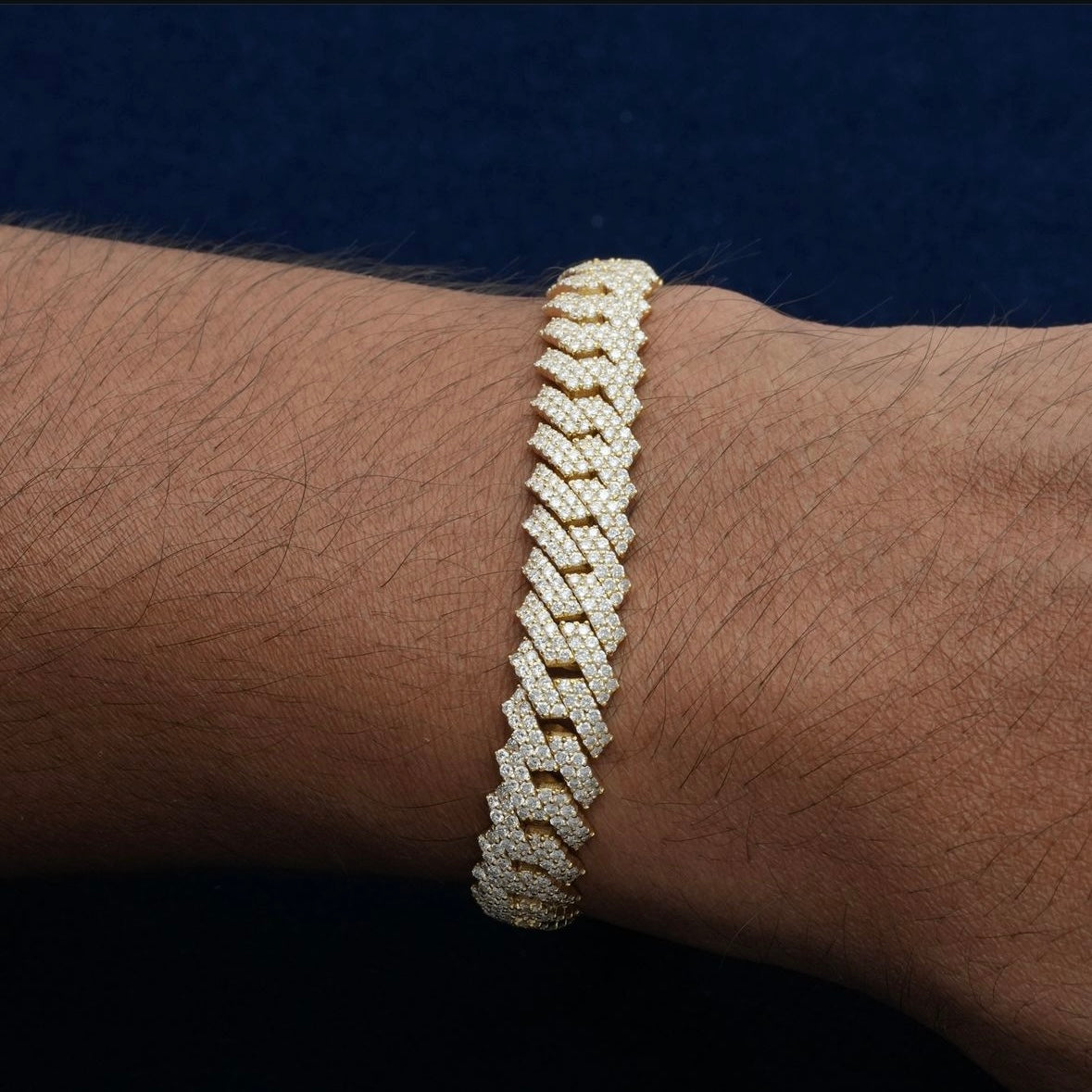 10k Diamond Cuban Link Bracelet (5 ct.)