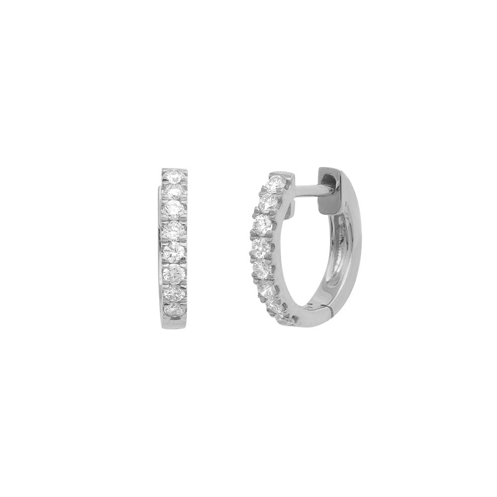 14k Diamond Prong Set Earrings