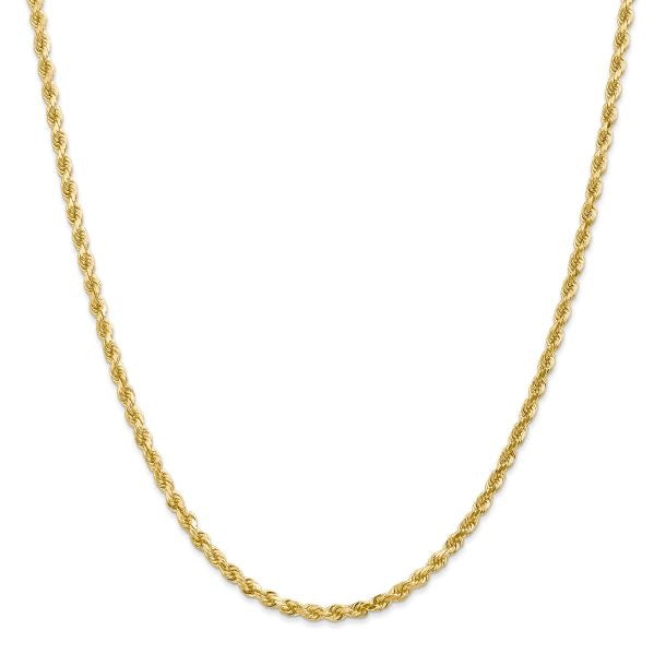 10k 3mm Hollow Rope Chain