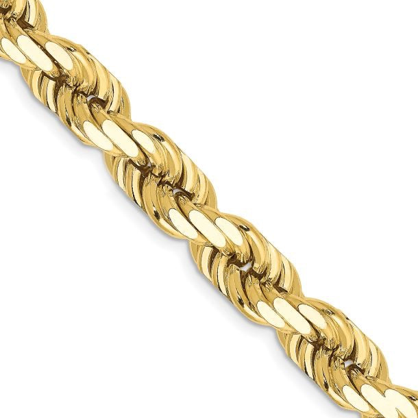 10k 8mm Hollow Rope Chain