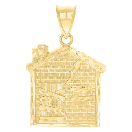 10k Trap House Pendant