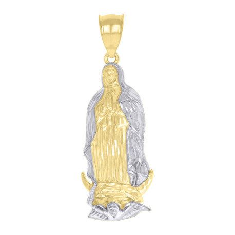 10k Virgin Mary/Guadalupe Pendant