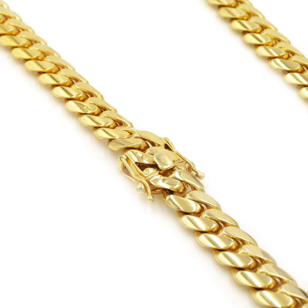 10kt 10mm Miami Cuban Chain