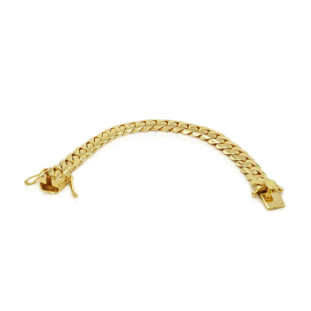 10kt 12mm Miami Cuban Bracelet