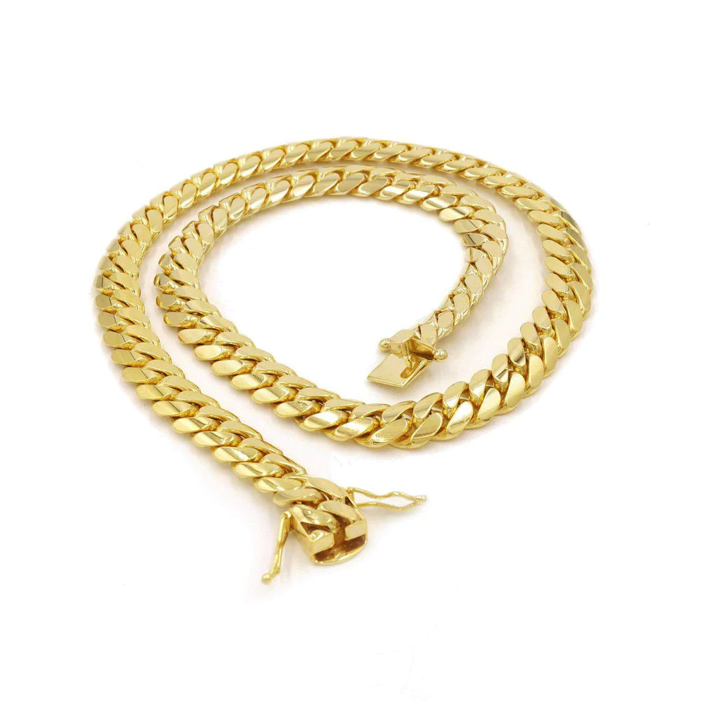 10kt 12mm Miami Cuban Chain