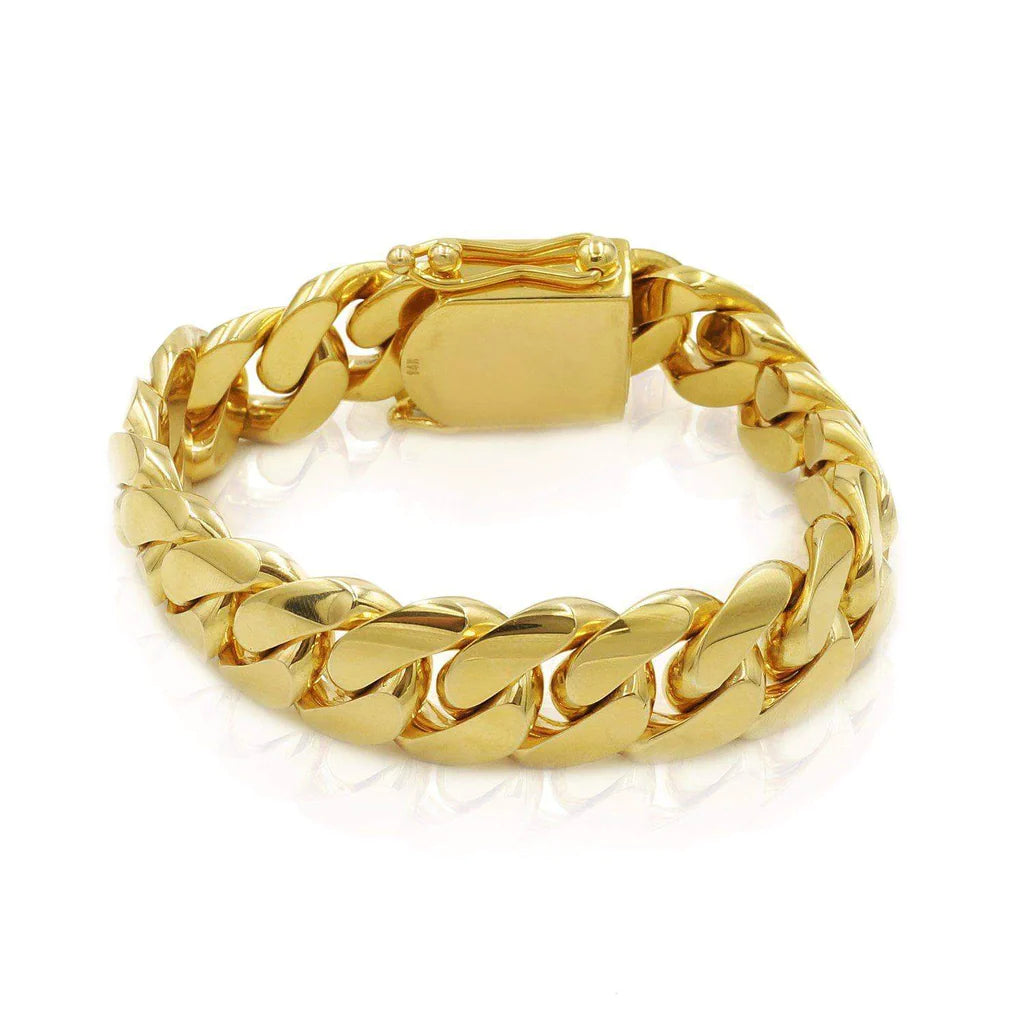 10kt 16mm Miami Cuban Bracelet