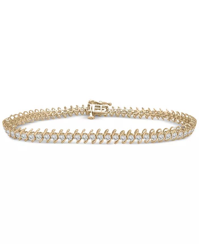 10kt Diamond Tennis Bracelet (1.5 ctw)