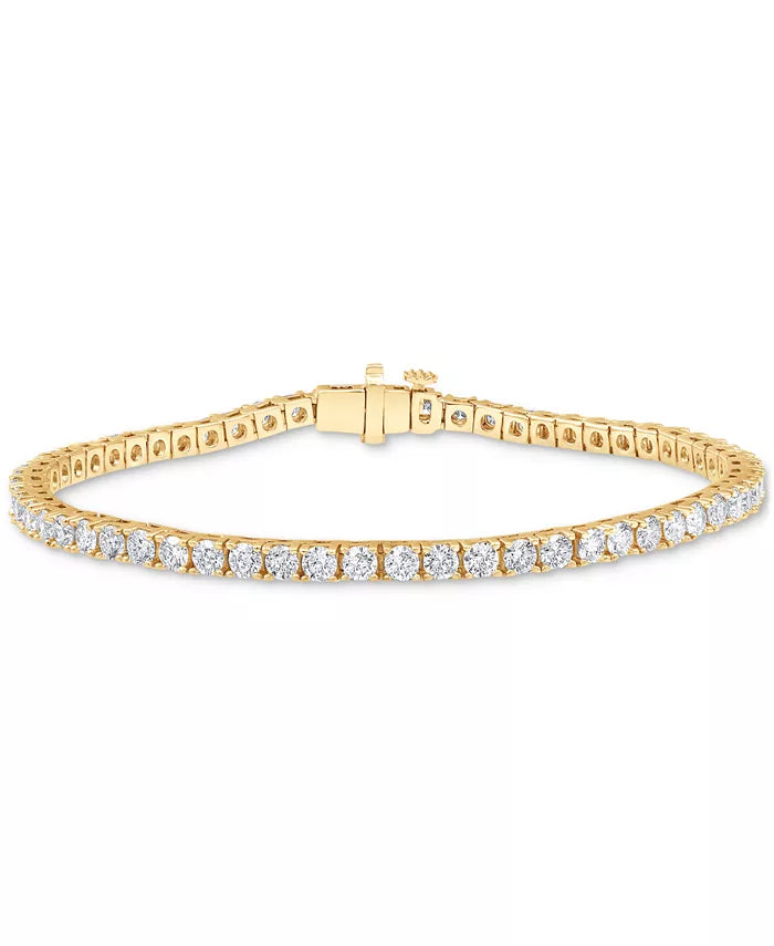 14kt Diamond Tennis Bracelet (4 ctw)