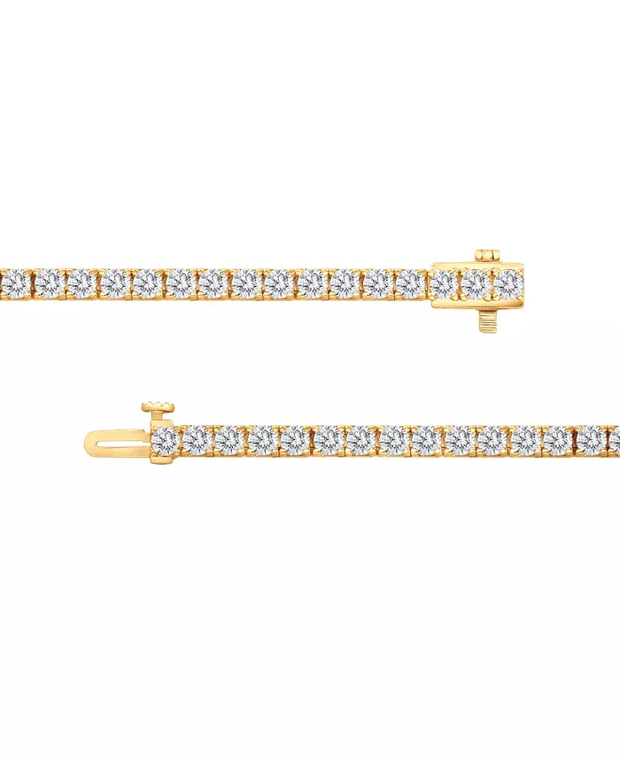 14kt Diamond Tennis Bracelet (4 ctw)