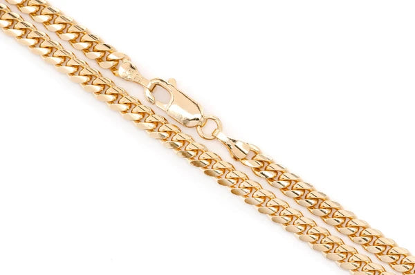 14kt 4mm Miami Cuban Chain