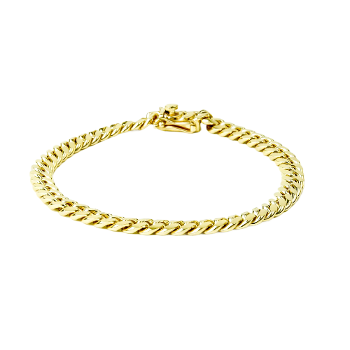 14kt 6mm Miami Cuban Bracelet