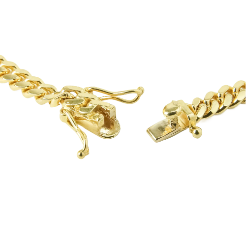 14kt 6mm Miami Cuban Bracelet