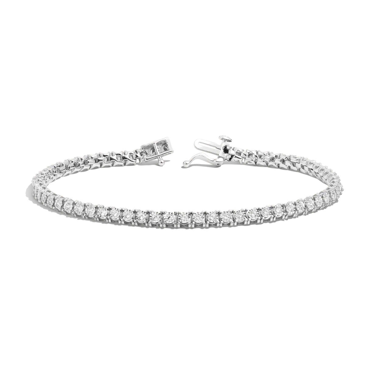 14kt Diamond Tennis Bracelet (1.49 ctw)